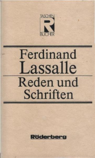 Reden und Schriften.