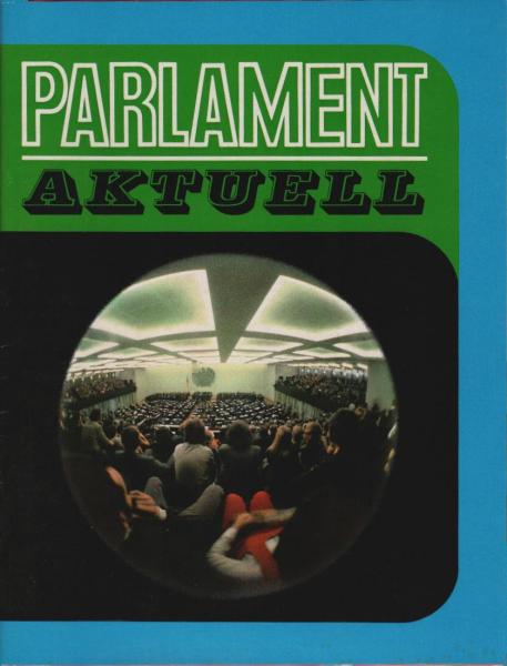 Parlament Aktuell. 1973.