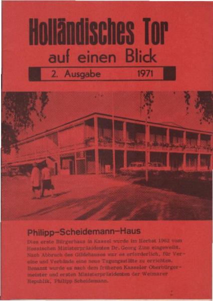 Holländisches Tor auf einen Blick. 2. Ausgabe, 1971.
