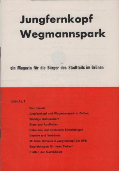 Jungfernkopf Wegmannspark.