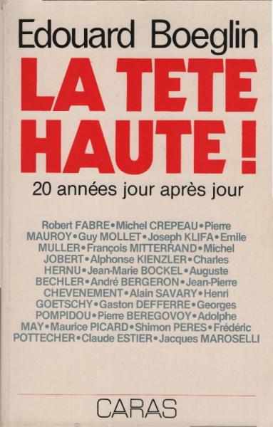 La Tête haute : 20 années, jour après jour