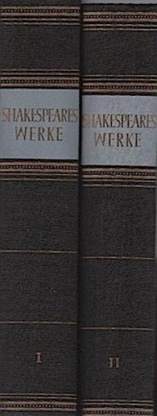 Shakespeares Werke in zwei Bänden.