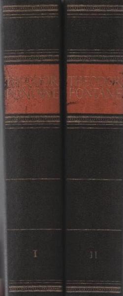 Fontanes Werke in zwei Bänden.