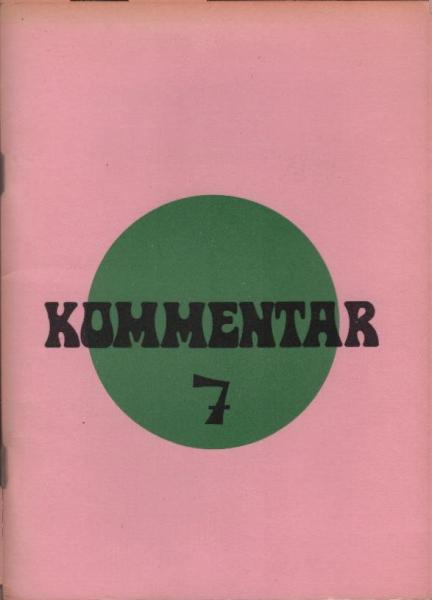 Kommentar Nr. 7. Schülerzeitung der Deutschen Schule Johannesburg.