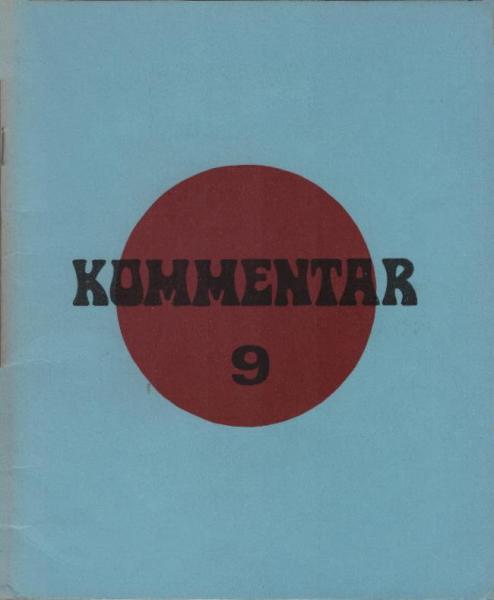 Kommentar Nr. 9. Schülerzeitung der Deutschen Schule Johannesburg.