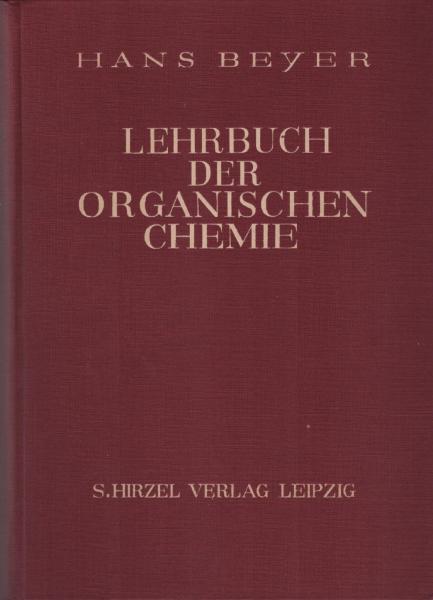 Lehrbuch der organischen Chemie.