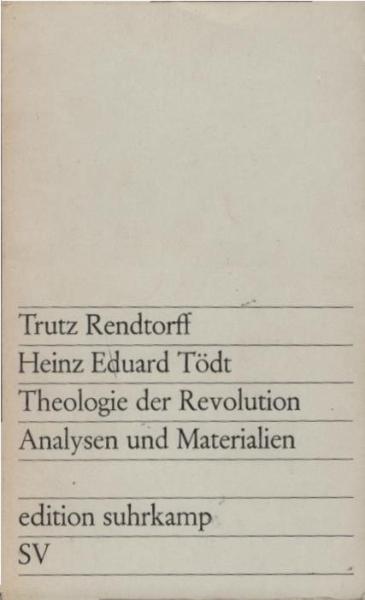 Theologie der Revolution : Analysen u. Materialien.