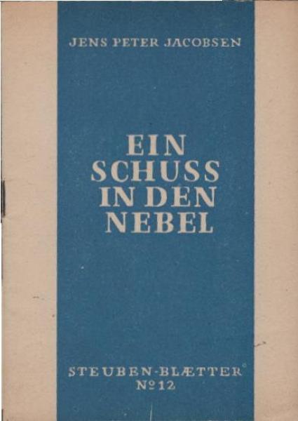 Ein Schuss in den Nebel.