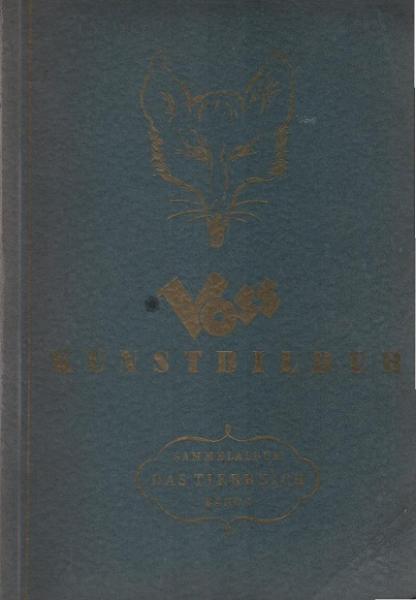 Voss Kunstbilder. Sammelalbum: Das Tierreich. Bd. II.