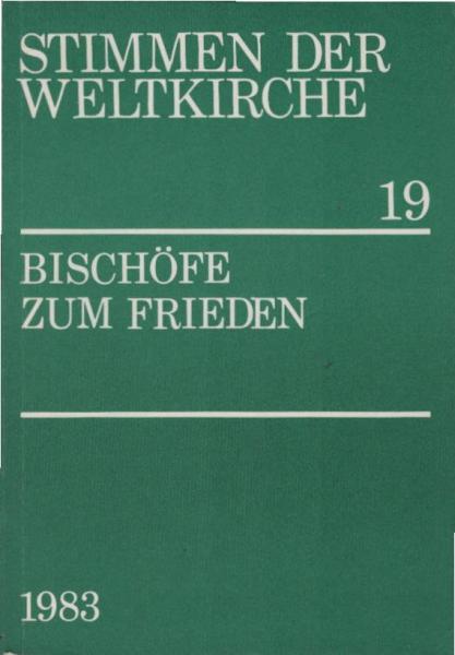 Bischöfe zum Frieden.