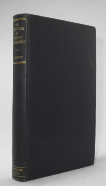 The process of group thinking.