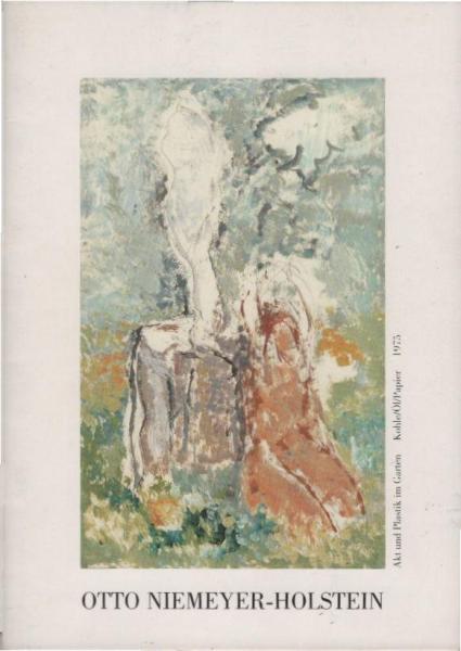 Otto Niemeyer-Holstein : (1896-1984) ; zum 10. Todestag