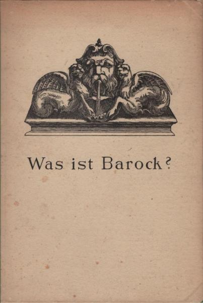 Was ist Barock?.