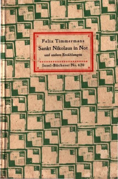 Sankt Nikolaus in Not und andere Erzählungen : Mit Zeichngn d. Dichters.