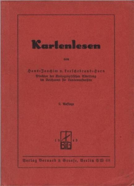Kartenlesen.