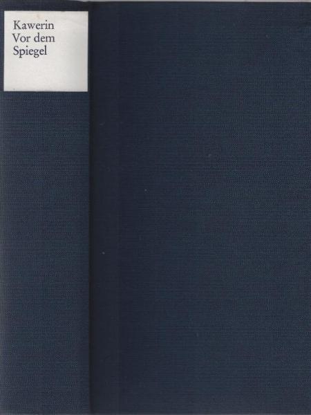 Vor dem Spiegel : Roman.
