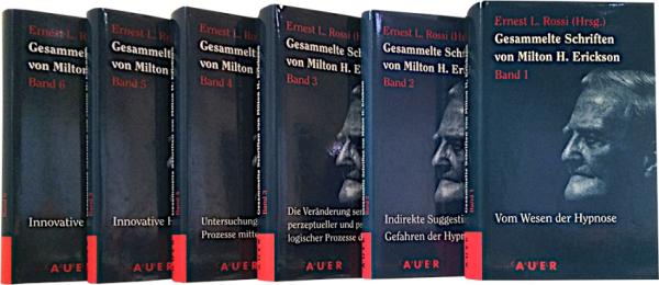 Gesammelte Schriften von Milton H. Erickson; 6 Bde.  Hgeg. v. Ernest L. Rossi. -