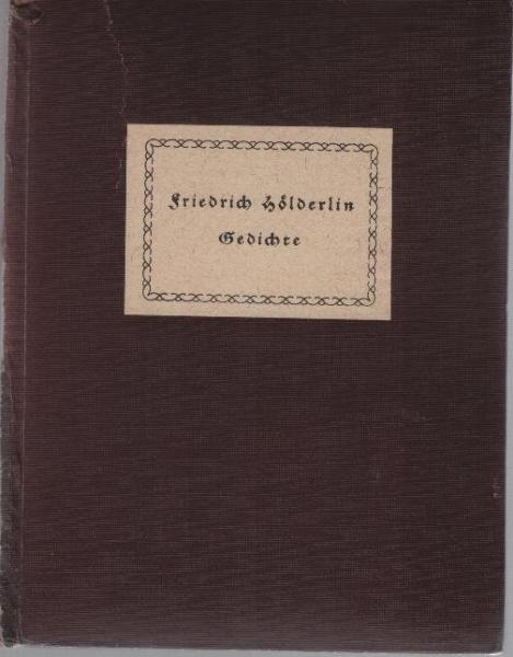 Gedichte.