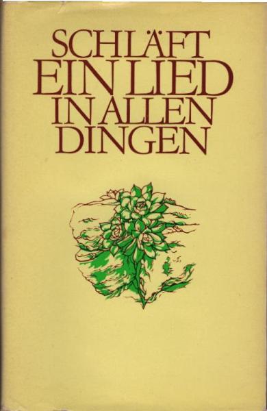 Schläft ein Lied in allen Dingen : zum Schauen u. Nachdenken.