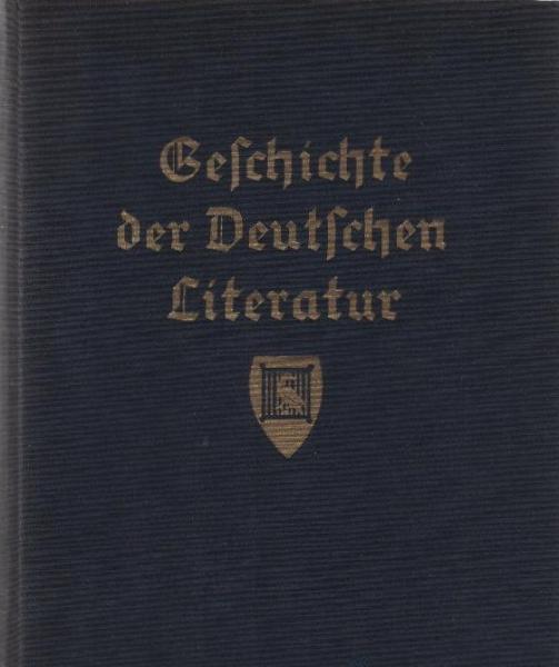 Vogt, Friedrich: Geschichte der Deutschen Literatur von d. ältesten Zeiten bis zur Gegenwart; Teil: Bd. 1., Von d. Anfängen bis zum 17. Jh.