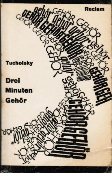 Drei Minuten Gehör : Prosa, Gedichte, Briefe.