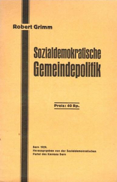 Sozialdemokratische Gemeindepolitik.