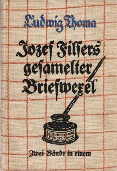 Jozef Filsers gesamelter Briefwexel. Zwei Bände in einem.