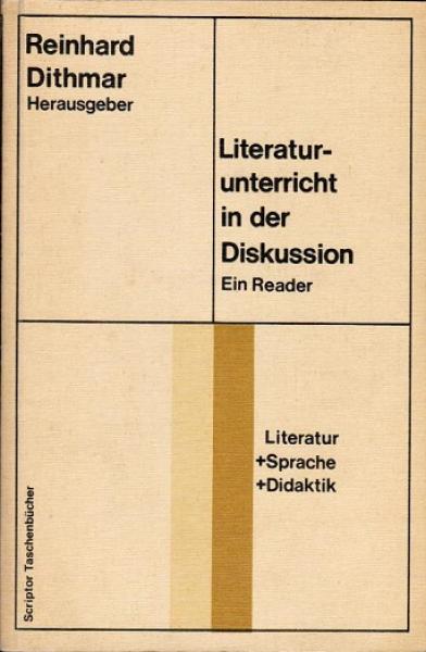 Literaturunterricht in der Diskussion.