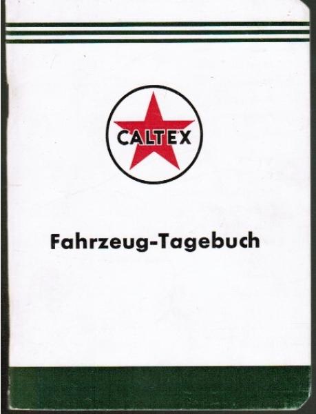 CALTEX Fahrzeug-Tagebuch (Werbemittel)