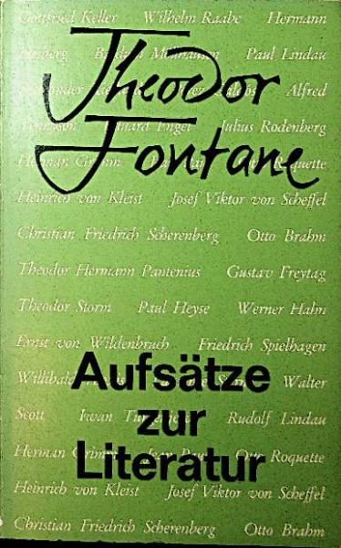 Aufsätze zur Literatur.