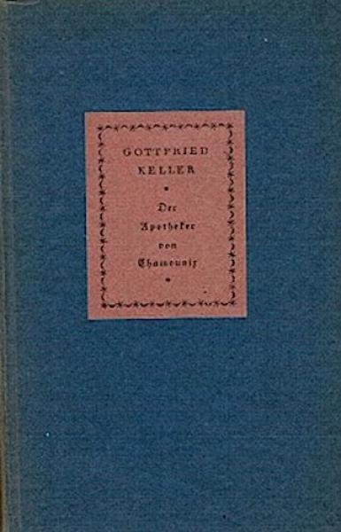 Der Apotheker von Chamounix : Ein Buch Romanzen.