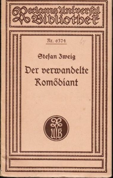Der verwandelte Komödiant