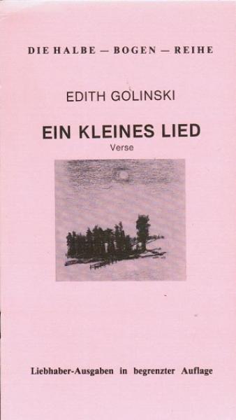 Ein kleines Lied : Verse.
