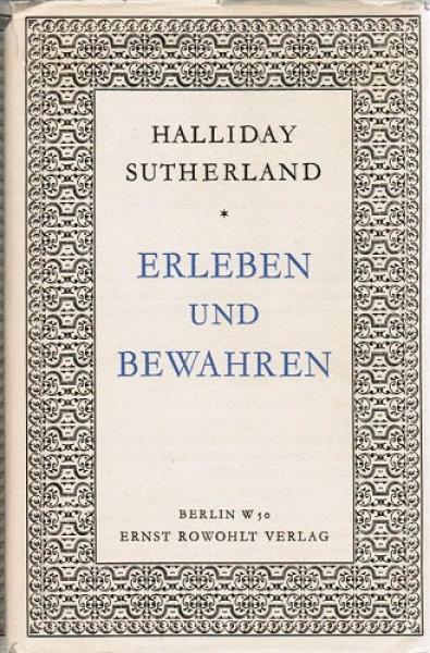 Erleben und Bewahren.