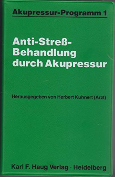 Anti-Stress-Behandlung durch Akupressur.