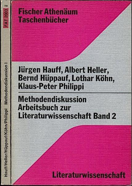 Methodendiskussion Arbeitsbuch zur Literaturwissenschaft - 2 Bände.