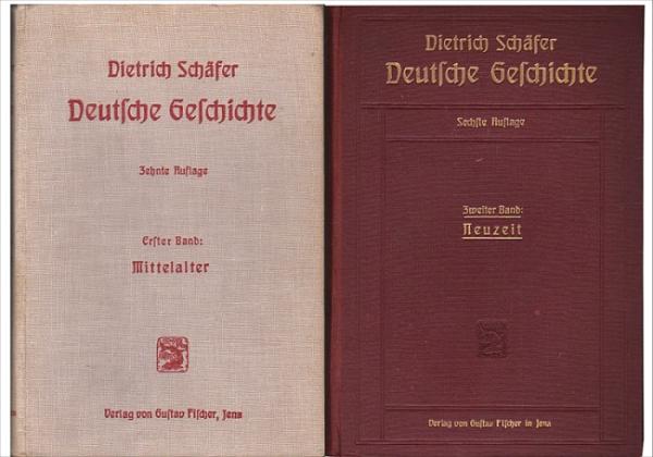 Deutsche Geschichte. 2. Bde.; 1. Bd.: Mittelalter; 2. Bd.: Neuzeit