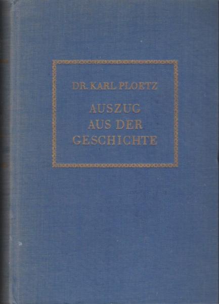 Auszug aus der Geschichte.