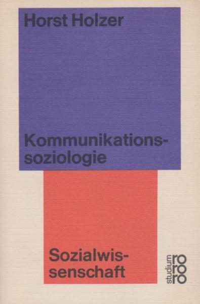 Kommunikationssoziologie.