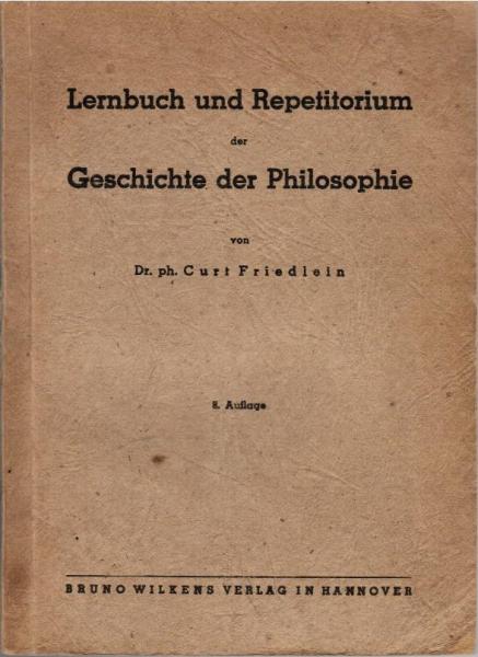 Lernbuch und Repetitorium der Geschichte der Philosophie.