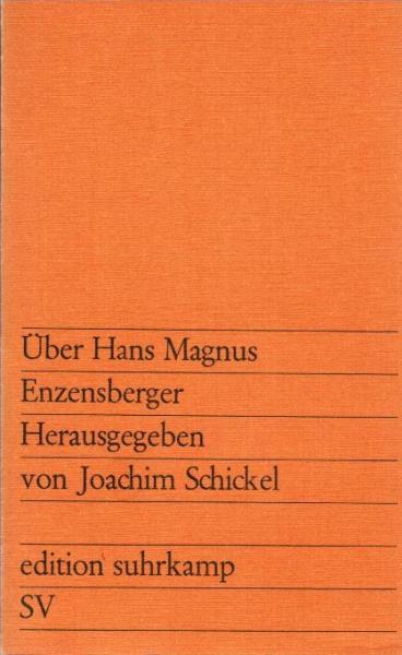 Über Hans Magnus Enzensberger.