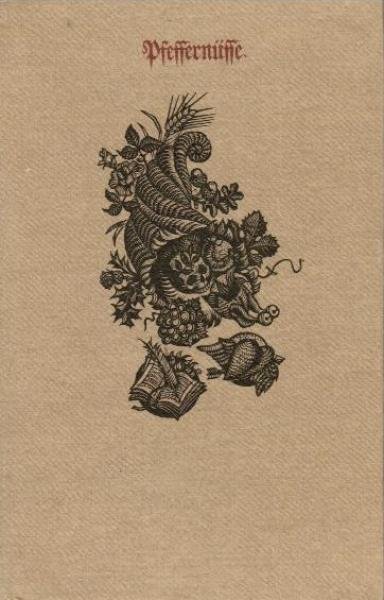 Pfeffernüsse : aus d. Werken von Martin Luther.