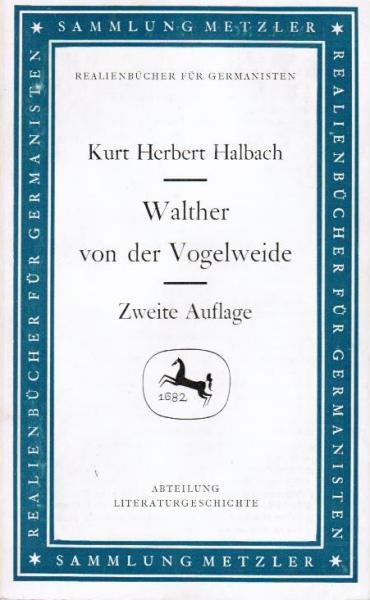Walther von der Vogelweide.