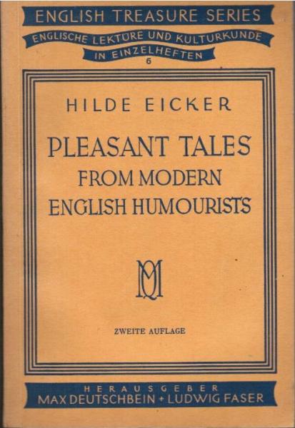 Pleasant Tales : From modern English humourists.