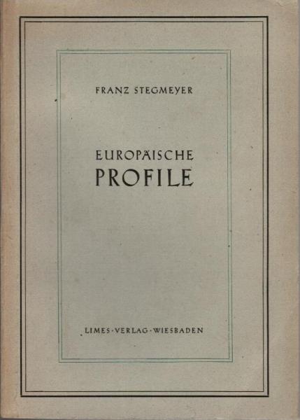 Europäische Profile : Essays.