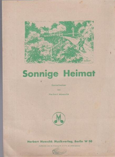 Sonnige Heimat : Konzertwalzer