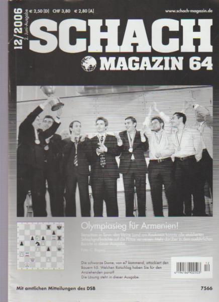 Schach Magazin 64; 12/ 2006, 2. Juni - Ausgabe.