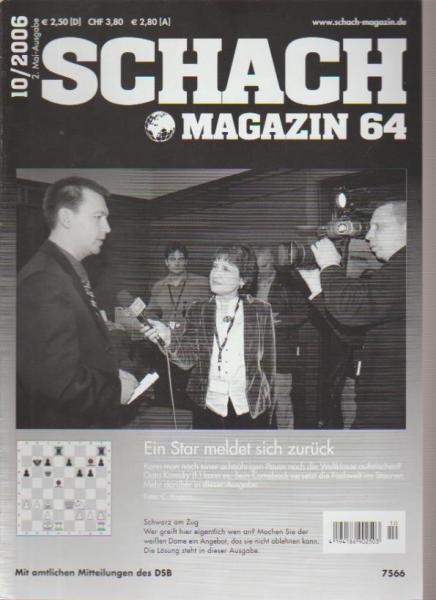 Schach Magazin 64; 10/ 2006, 2. Mai - Ausgabe.