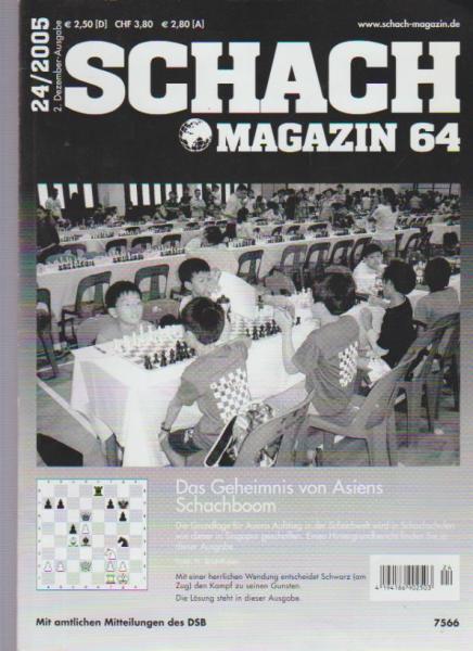Schach Magazin 64; 24/ 2005, 2. Dezember - Ausgabe.