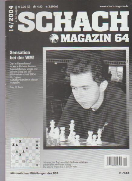 Schach Magazin 64; 14/ 2004, 2. Juli- Ausgabe.